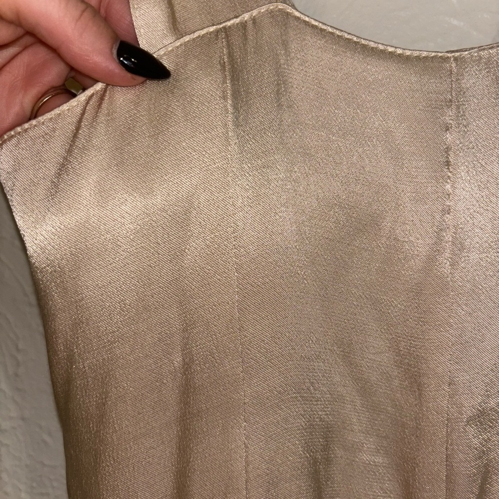 VANESSA MOONEY SATIN ROMPER - Picture 5 of 6